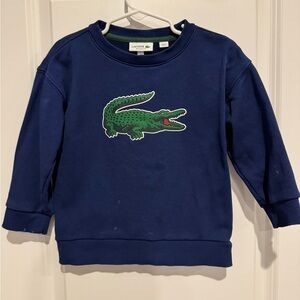 Lacoste Kids Navy Blue Sweatshirt